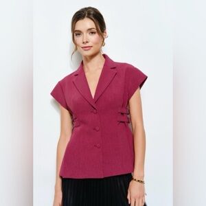 Tailored Short Sleeve Jacket